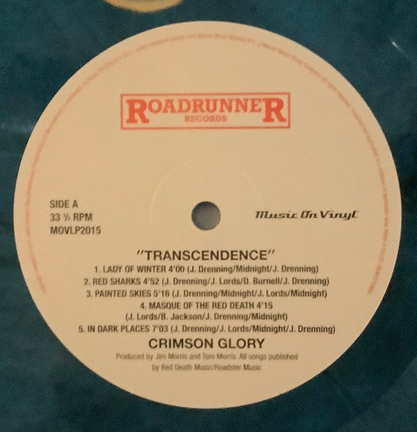 Crimson Glory : Transcendence (LP, Album, Ltd, Num, RE, Coo)