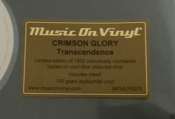 Crimson Glory : Transcendence (LP, Album, Ltd, Num, RE, Coo)
