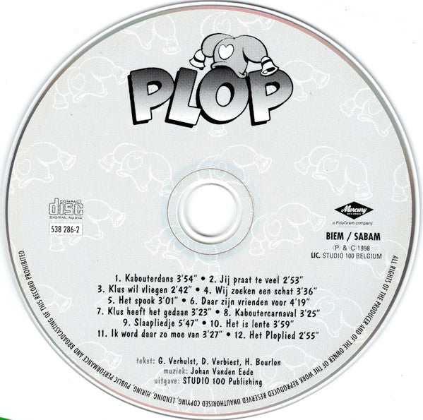 Plop* : Plop (CD, Album)