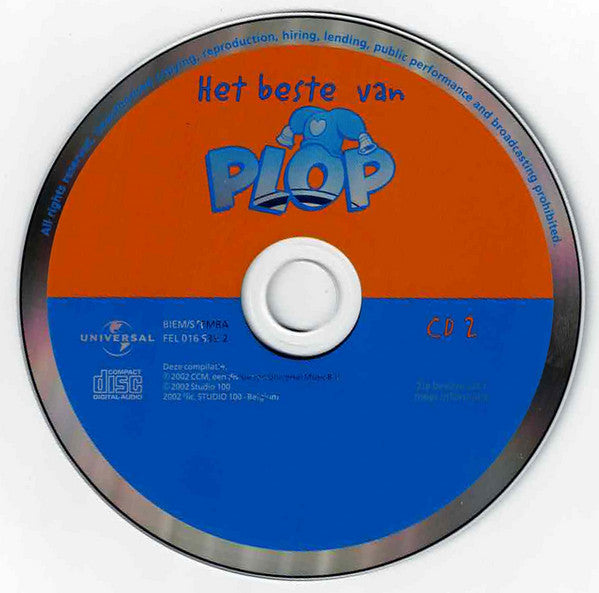 Kabouter Plop : Het Beste Van Plop (2xCD, Comp, RE)