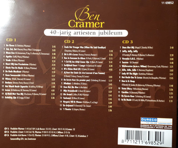 Ben Cramer : Jubileumalbum (3xCD, Comp)