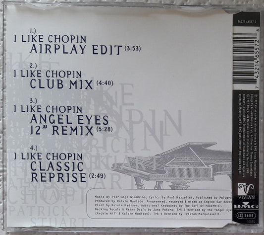 Patrick Stuart : I Like Chopin (CD, Single)
