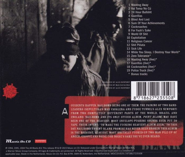 Nailbomb : Point Blank (CD, Album, RE)