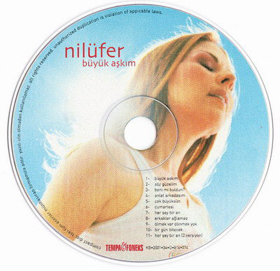 Nilüfer : Büyük Aşkım (CD, Album)