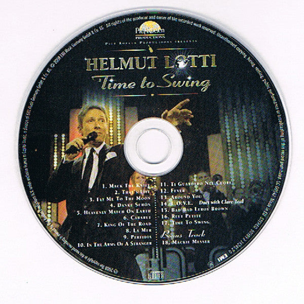 Piet Roelen Productions Presents Helmut Lotti : Time To Swing (CD, Album)