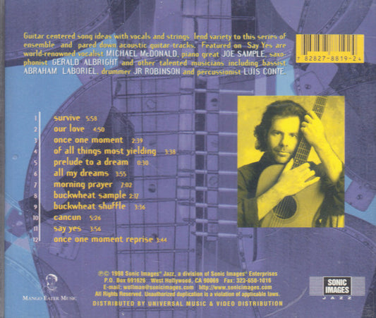 Terry Wollman : Say Yes (CD, Album)