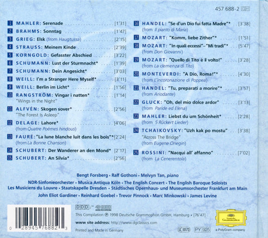 Anne Sofie Von Otter : The Artist's Album (CD, Album, Comp, RE)