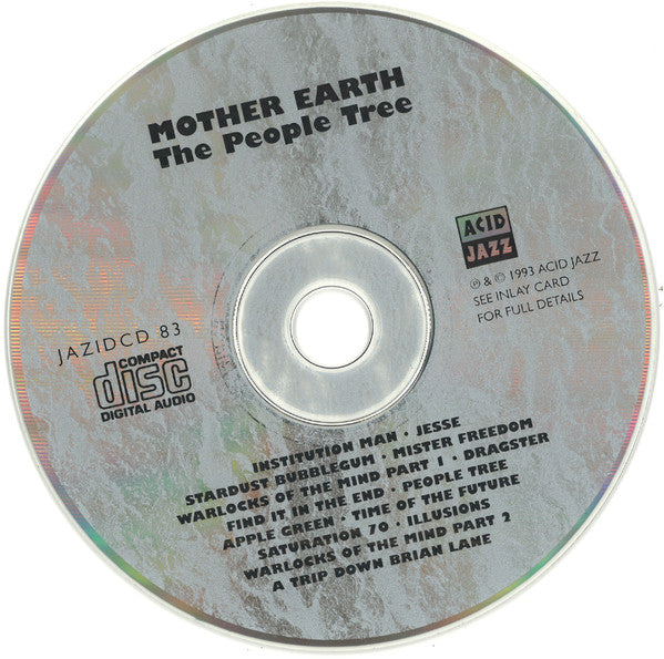 Mother Earth : The People Tree (CD, Album)