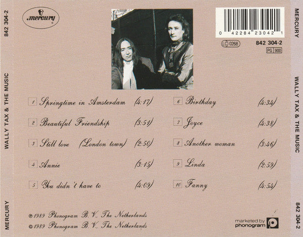 Wally Tax & The Music : Springtime In Amsterdam (CD, Album)