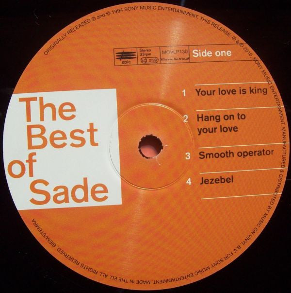 Sade : The Best Of Sade (2xLP, Comp, RE)
