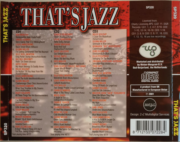 Various : That's Jazz (3xCD, Comp)