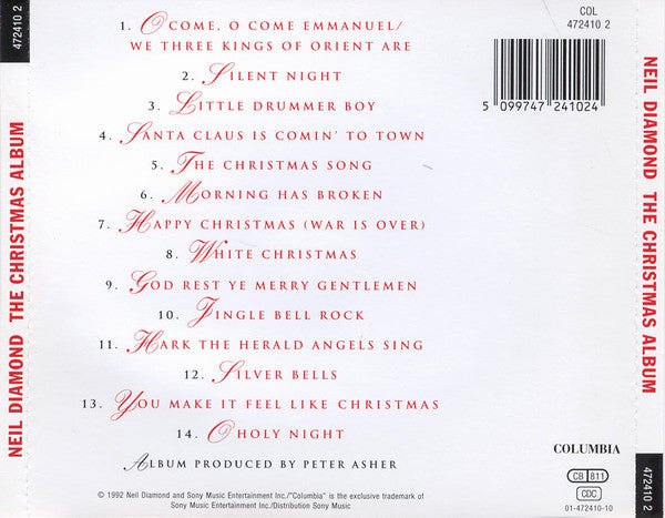 Neil Diamond : The Christmas Album (CD, Album)