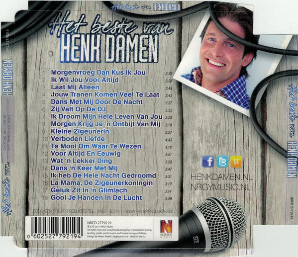 Henk Damen : Het Beste Van (CD, Comp)
