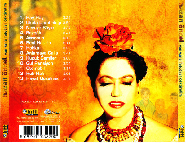 Nazan Öncel : Yan Yana Fotoğraf Çektirelim (CD, Album)