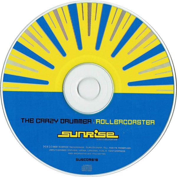 The Crazy Drummer : Rollercoaster (CD, Maxi)