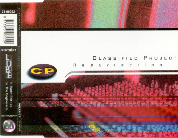 Classified Project : Resurrection (CD, Maxi)