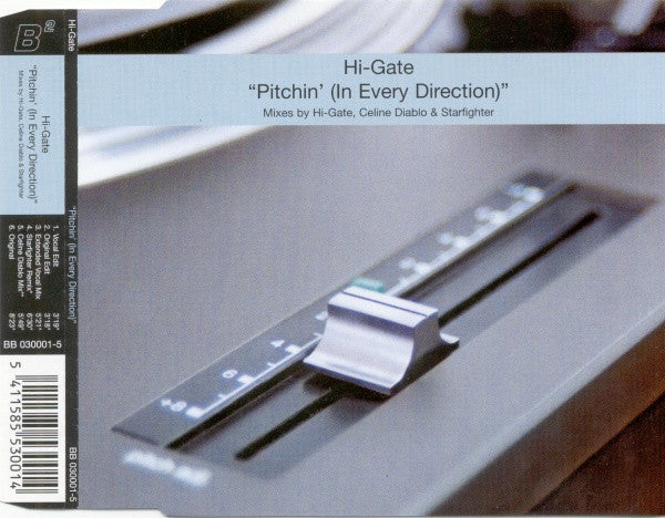 Hi-Gate : Pitchin' (In Every Direction) (CD, Maxi)