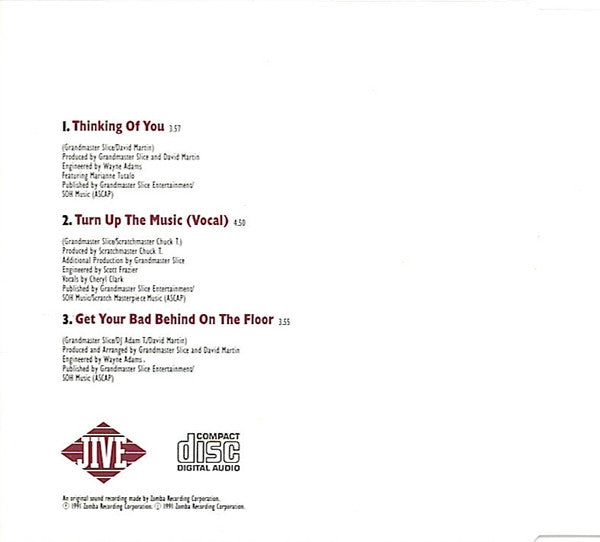 Grandmaster Slice : Thinking Of You (CD, Maxi)
