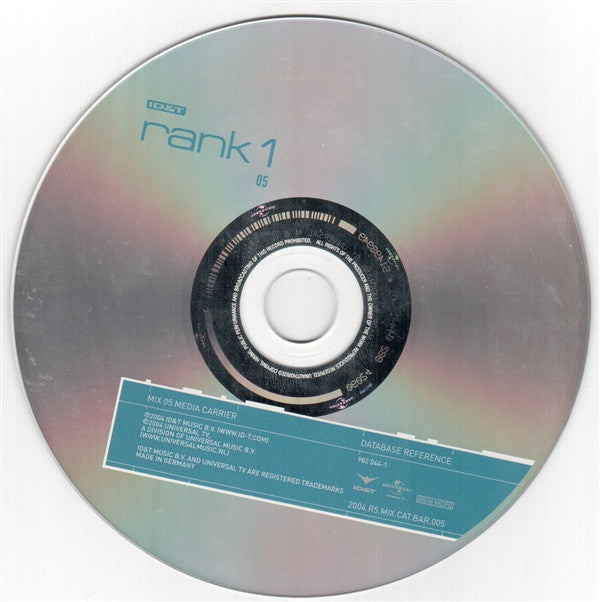 Rank 1 : Mix 05: ID&T Presents Rank 1 (CD, Mixed)