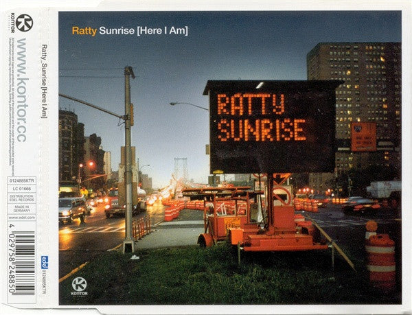 Ratty : Sunrise (Here I Am) (CD, Maxi)