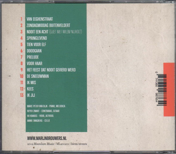 Marijn Brouwers : Halsema (CD, Album)
