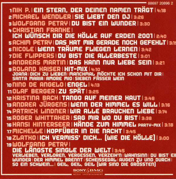 Various : Der Deutsche Discofox - 100% Discofox - Absolut Tanzbar! (CD, Comp)