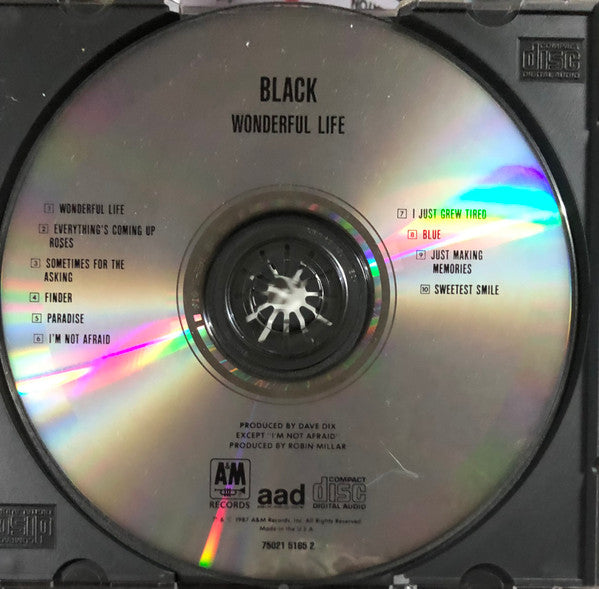 Black (2) : Wonderful Life (CD, Album, PMD)