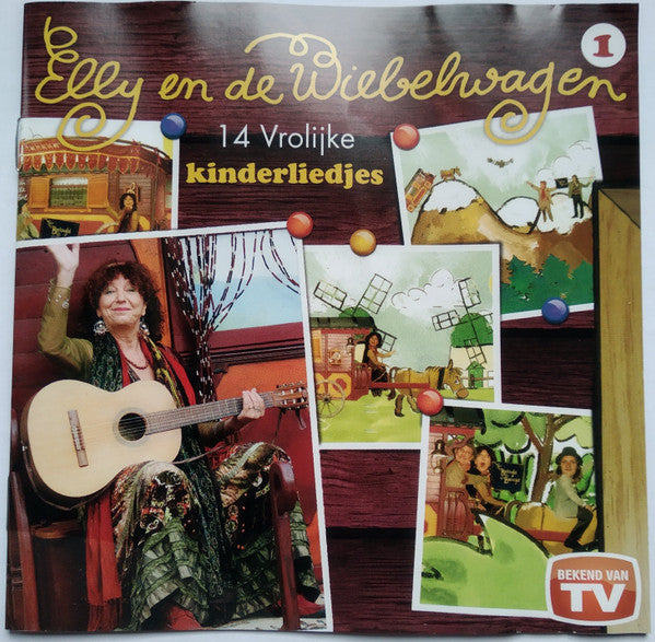Elly En De Wiebelwagen : Elly En De Wiebelwagen 1 (14 Vrolijke Kinderliedjes) (CD, Album)