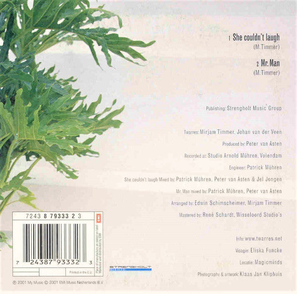 Twarres : She Couldn't Laugh (CD, Single)