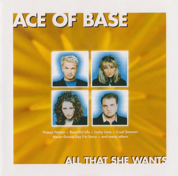 Ace Of Base : All That She Wants (CD, Comp)