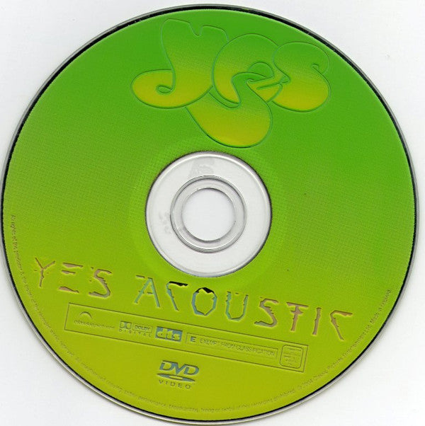Yes : Acoustic (Guaranteed No Hiss) (DVD-V, Multichannel, PAL)