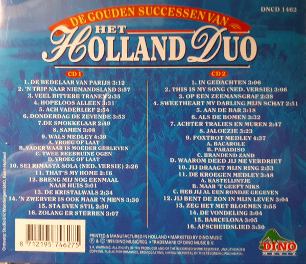 Het Holland Duo : De Gouden Successen Van Het Holland Duo (2xCD, Comp)