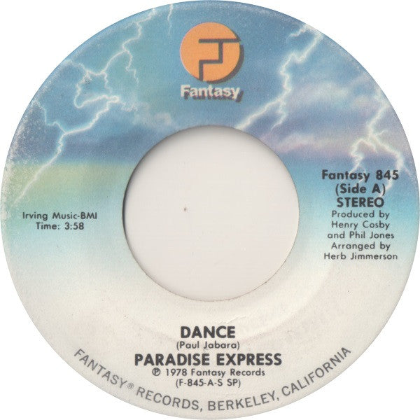 Paradise Express : Dance (7")