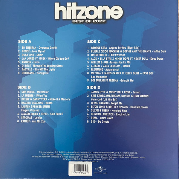 Various : Hitzone: Best Of 2022 (2xLP, Comp)