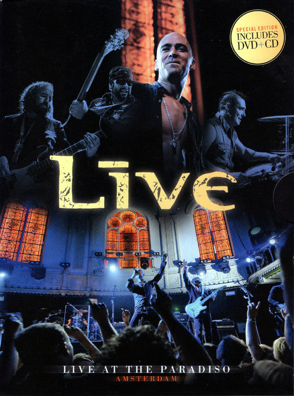 Live : Live At The Paradiso Amsterdam (CD, Album + DVD-V, PAL + Box, S/Edition)