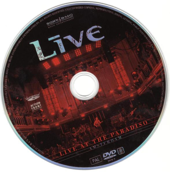 Live : Live At The Paradiso Amsterdam (CD, Album + DVD-V, PAL + Box, S/Edition)