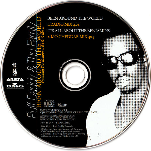 Puff Daddy & The Family Featuring Notorious B.I.G. & Mase : Been Around The World (CD, Single, Car)
