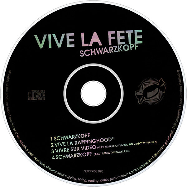 Vive La Fête! : Schwarzkopf Remix EP (CD, Maxi)