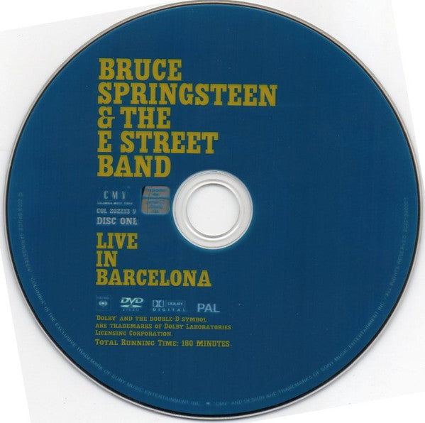 Bruce Springsteen & The E-Street Band : Live In Barcelona (2xDVD-V, Multichannel, PAL)