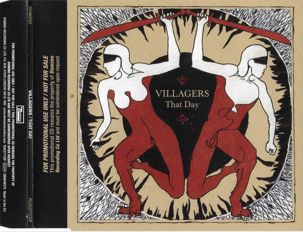 Villagers (3) : That Day (CD, Single, Promo)