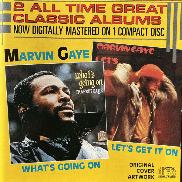 Marvin Gaye : What's Going On / Let's Get It On (CD, Comp)