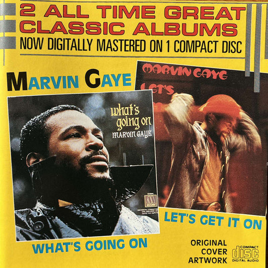 Marvin Gaye : What's Going On / Let's Get It On (CD, Comp)