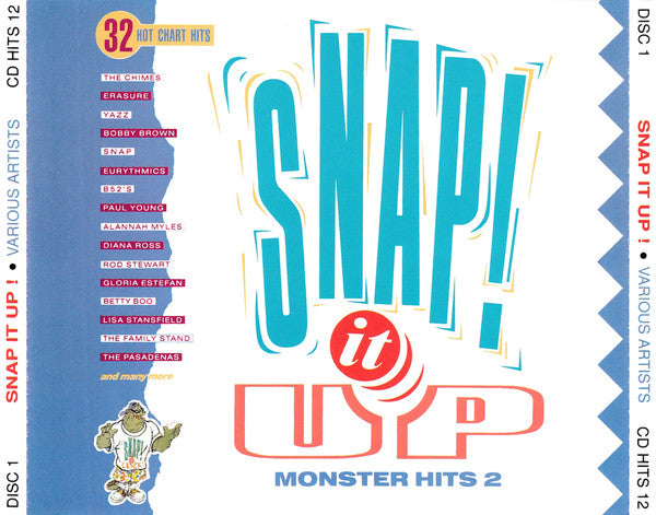 Various : Snap! It Up Monster Hits 2 (2xCD, Comp)
