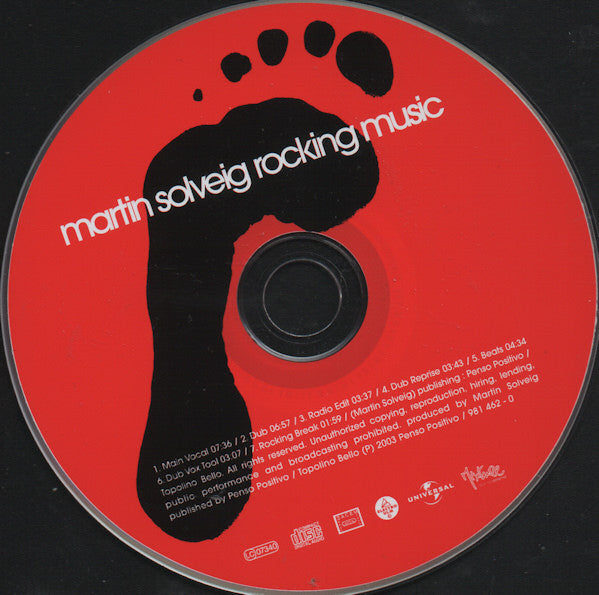 Martin Solveig : Rocking Music (CD, Maxi)