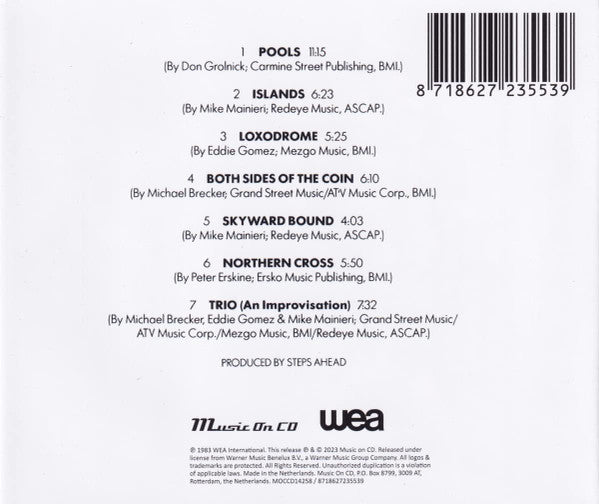 Steps Ahead : Steps Ahead (CD, Album, RE)