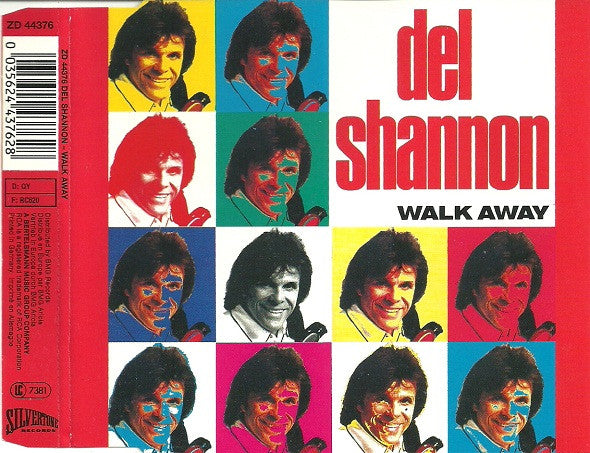 Del Shannon : Walk Away (CD, Single)