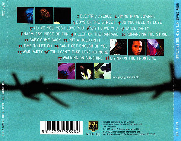 Eddy Grant : Hits From The Frontline (CD, Comp)