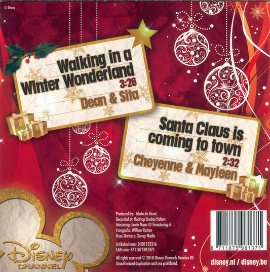 Dean (8) & Sita / Cheyenne & Mayleen : Walking In A Winter Wonderland / Santa Claus Is Coming To Town (CD, Single)