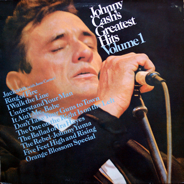 Johnny Cash : Johnny Cash's Greatest Hits Volume 1 (LP, Comp, RE)