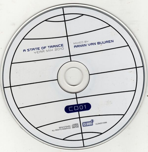 Armin van Buuren : A State Of Trance Year Mix 2010 (2xCD, Comp, Mixed)